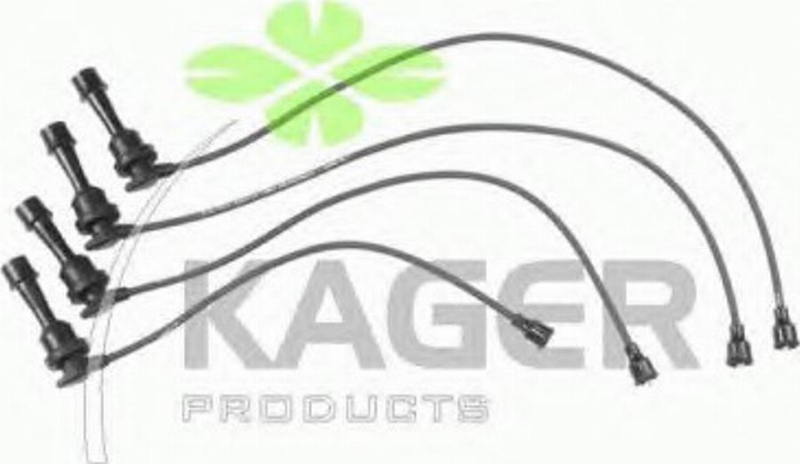 Kager 641238 - Комплект проводів запалювання autozip.com.ua