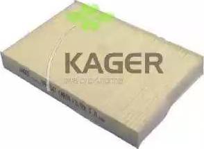 Kager 09-0047 - Фільтр, повітря у внутрішній простір autozip.com.ua
