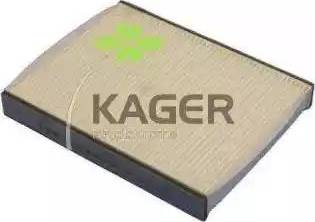 Kager 09-0060 - Фільтр, повітря у внутрішній простір autozip.com.ua