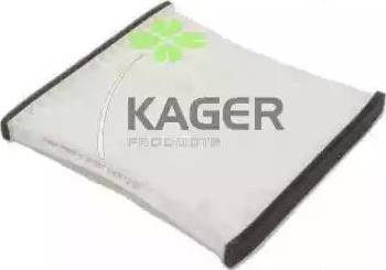 Kager 09-0067 - Фільтр, повітря у внутрішній простір autozip.com.ua
