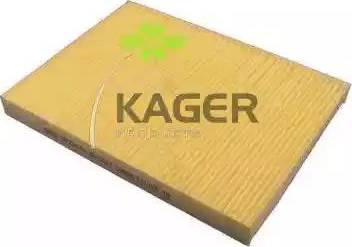 Kager 09-0017 - Фільтр, повітря у внутрішній простір autozip.com.ua