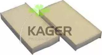 Kager 09-0080 - Фільтр, повітря у внутрішній простір autozip.com.ua