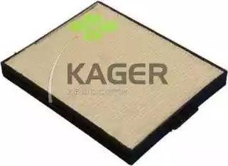 Kager 09-0087 - Повітряний фільтр autozip.com.ua