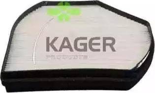 Kager 09-0021 - Фільтр, повітря у внутрішній простір autozip.com.ua