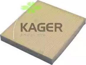 Kager 09-0076 - Фільтр, повітря у внутрішній простір autozip.com.ua