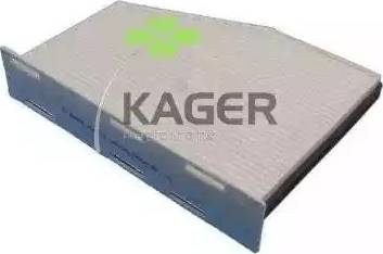 Kager 09-0142 - Фільтр, повітря у внутрішній простір autozip.com.ua