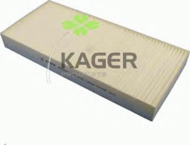 Kager 09-0116 - Фільтр, повітря у внутрішній простір autozip.com.ua