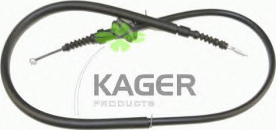 Kager 190464 - Трос, гальмівна система autozip.com.ua