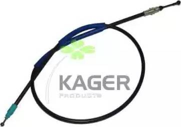 Kager 19-1650 - Трос, гальмівна система autozip.com.ua