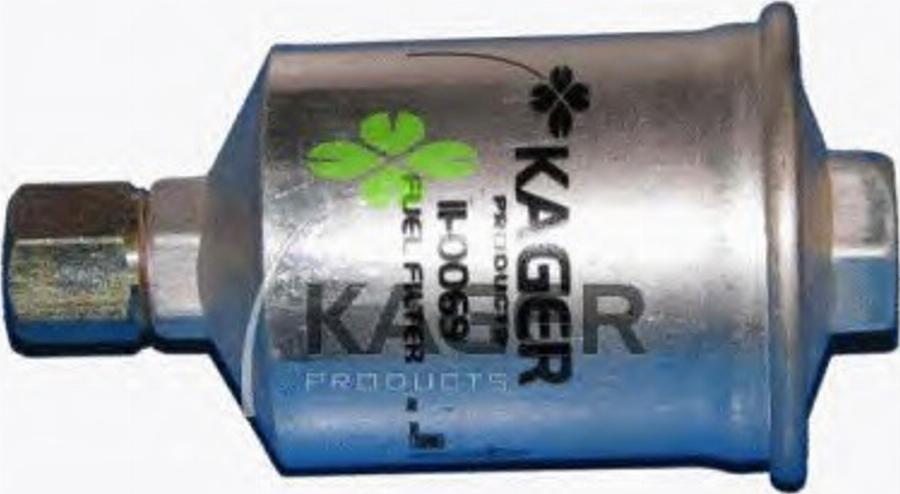 Kager 110069 - Паливний фільтр autozip.com.ua