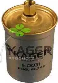 Kager 11-0031 - Паливний фільтр autozip.com.ua