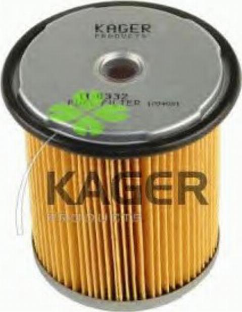 Kager 11-0332 - Паливний фільтр autozip.com.ua