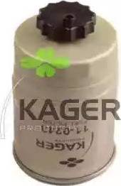 Kager 11-0243 - Паливний фільтр autozip.com.ua