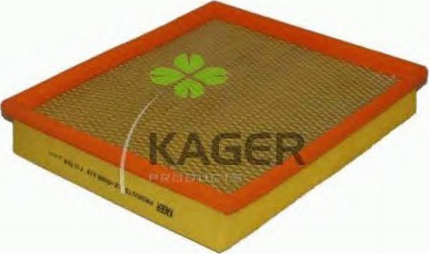 Kager 12-0088 - Повітряний фільтр autozip.com.ua