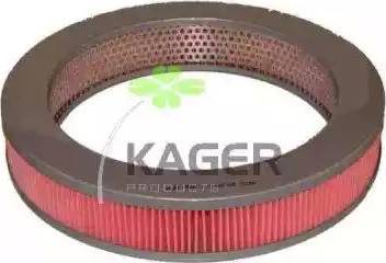 Kager 12-0245 - Повітряний фільтр autozip.com.ua