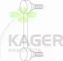 Kager 850642 - Тяга / стійка, стабілізатор autozip.com.ua