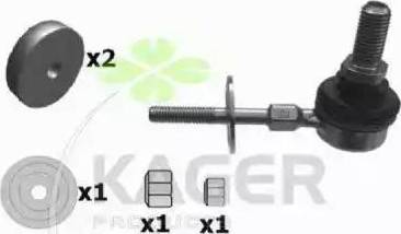 Kager 850096 - Тяга / стійка, стабілізатор autozip.com.ua