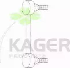 Kager 850012 - Тяга / стійка, стабілізатор autozip.com.ua