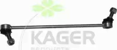 Kager 850125 - Тяга / стійка, стабілізатор autozip.com.ua