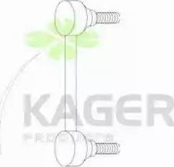 Kager 850318 - Тяга / стійка, стабілізатор autozip.com.ua