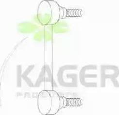 Kager 850317 - Тяга / стійка, стабілізатор autozip.com.ua