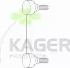 Kager 850338 - Ремкомплект, сполучна тяга стабілізатора autozip.com.ua