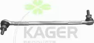 Kager 850240 - Тяга / стійка, стабілізатор autozip.com.ua