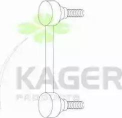 Kager 850285 - Тяга / стійка, стабілізатор autozip.com.ua