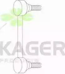 Kager 850707 - Тяга / стійка, стабілізатор autozip.com.ua