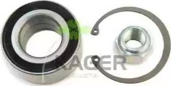 Kager 83-0860 - Комплект підшипника маточини колеса autozip.com.ua