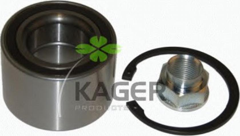 Kager 831332 - Комплект підшипника маточини колеса autozip.com.ua