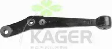 Kager 870526 - Шарова опора, несучий / направляючий шарнір autozip.com.ua