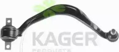 Kager 870126 - Сайлентблок, важеля підвіски колеса autozip.com.ua