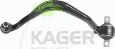 Kager 870267 - Сайлентблок, важеля підвіски колеса autozip.com.ua
