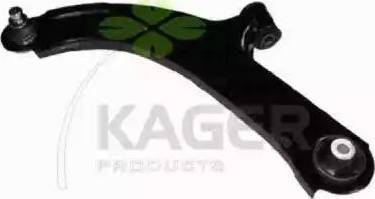 Kager 871405 - Важіль незалежної підвіски колеса autozip.com.ua