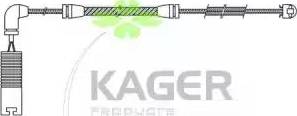 Kager 35-3041 - Сигналізатор, знос гальмівних колодок autozip.com.ua