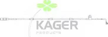 Kager 35-3061 - Сигналізатор, знос гальмівних колодок autozip.com.ua