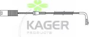 Kager 35-3035 - Сигналізатор, знос гальмівних колодок autozip.com.ua