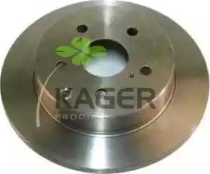 Kager 37-1147 - Гальмівний диск autozip.com.ua