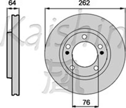 Unipart GBD2203 - Гальмівний диск autozip.com.ua