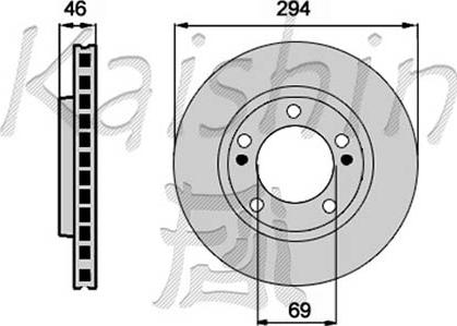 R Brake 78RBD25924 - Гальмівний диск autozip.com.ua