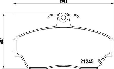 Kaishin FK11386 - Гальмівні колодки, дискові гальма autozip.com.ua