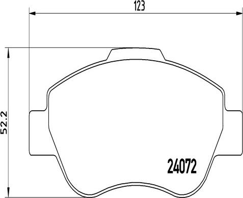 Kaishin FK20049 - Гальмівні колодки, дискові гальма autozip.com.ua