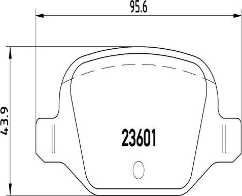 Kaishin FK20043 - Гальмівні колодки, дискові гальма autozip.com.ua