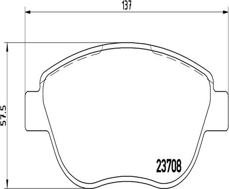 Kaishin FK20064 - Гальмівні колодки, дискові гальма autozip.com.ua