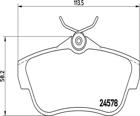 Kaishin FK20068 - Гальмівні колодки, дискові гальма autozip.com.ua