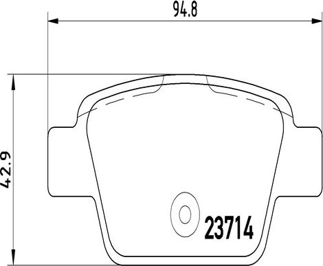 Kaishin FK20009 - Гальмівні колодки, дискові гальма autozip.com.ua