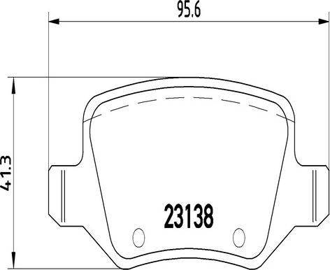 Kaishin FK20017 - Гальмівні колодки, дискові гальма autozip.com.ua