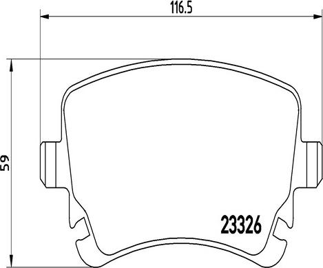 Kaishin FK20156 - Гальмівні колодки, дискові гальма autozip.com.ua