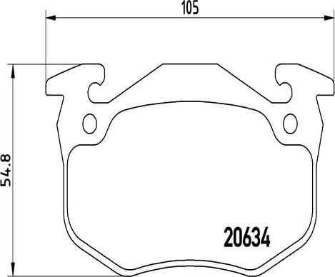 Kaishin FK20163 - Гальмівні колодки, дискові гальма autozip.com.ua